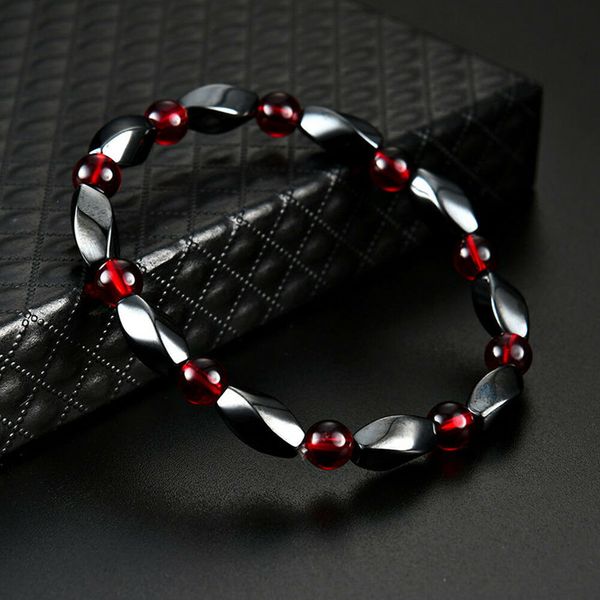 wholesale-beads chakra hematite stone stretch bracelet for men and women anti-fatigue magnetic therapy bracelet jewelry, Black
wholesale-beads chakra hematite stone stretch bracelet for men and women anti-fatigue magnetic therapy bracelet jewelry, Black