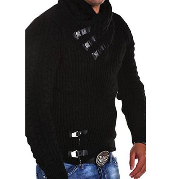 2020 men's sweater' winter fashion new explosion style men's sweater long sleeve leather button sweater s-2xl, White;black
2020 men's sweater' winter fashion new explosion style men's sweater long sleeve leather button sweater s-2xl, White;black