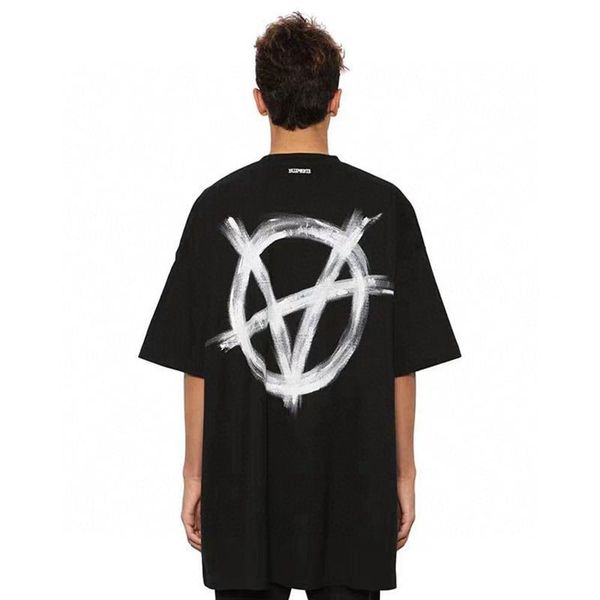 2020 sping summer fashion europe vetements embroidery peace back big logo against war peaceful world t shirt casual cotton tee tshirt, White;black 
2020 sping summer fashion europe vetements embroidery peace back big logo against war peaceful world t shirt casual cotton tee tshirt, White;black