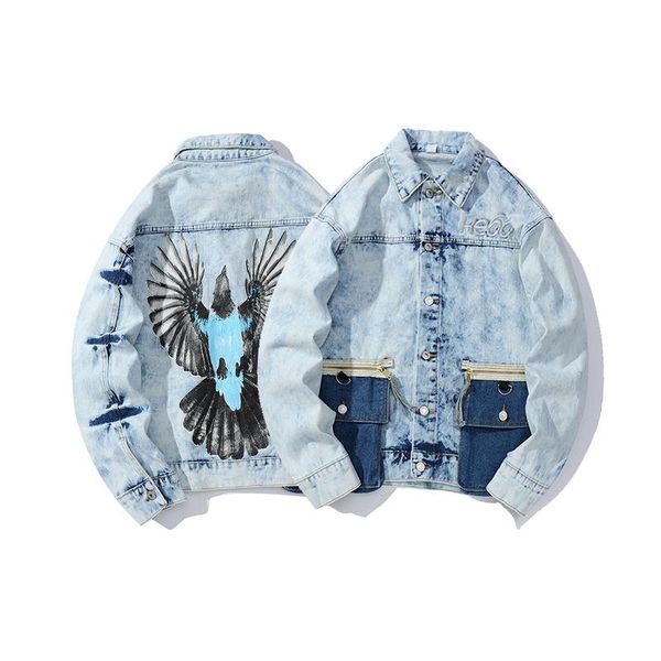 mens jackets fashion casaul vintage retro washed eagle embroidered oversize jacket high street streetwear m-xxl, Black;brown
mens jackets fashion casaul vintage retro washed eagle embroidered oversize jacket high street streetwear m-xxl, Black;brown