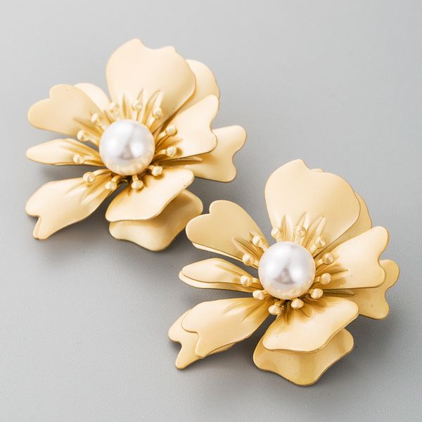 gold flower modeling pearl stud earrings for women vintage statement party accessories baroque fashion girl accessories supply manufacturers, Silver
gold flower modeling pearl stud earrings for women vintage statement party accessories baroque fashion girl accessories supply manufacturers, Silver