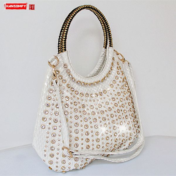 fashion diamond bag women handbag patent leather shoulder bag female slung white rhinestone messenger crossbody bags new
fashion diamond bag women handbag patent leather shoulder bag female slung white rhinestone messenger crossbody bags new