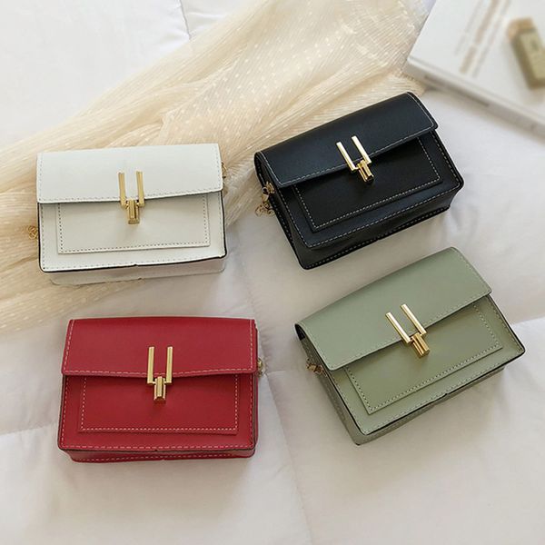 2020 new fashion women hasp solid color chain leather shoulder bags messenger bag phone bag bolsos hombro para mujer
2020 new fashion women hasp solid color chain leather shoulder bags messenger bag phone bag bolsos hombro para mujer
