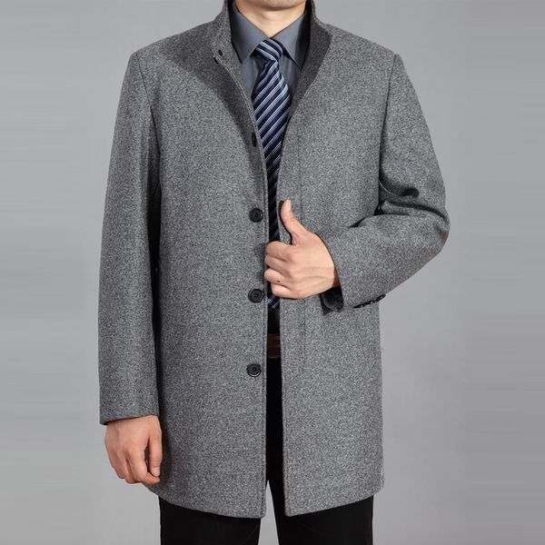 2019 new arrival men's winter stand collar wool thicked plus size trench coat men male gray black wool jackets
2019 new arrival men's winter stand collar wool thicked plus size trench coat men male gray black wool jackets
