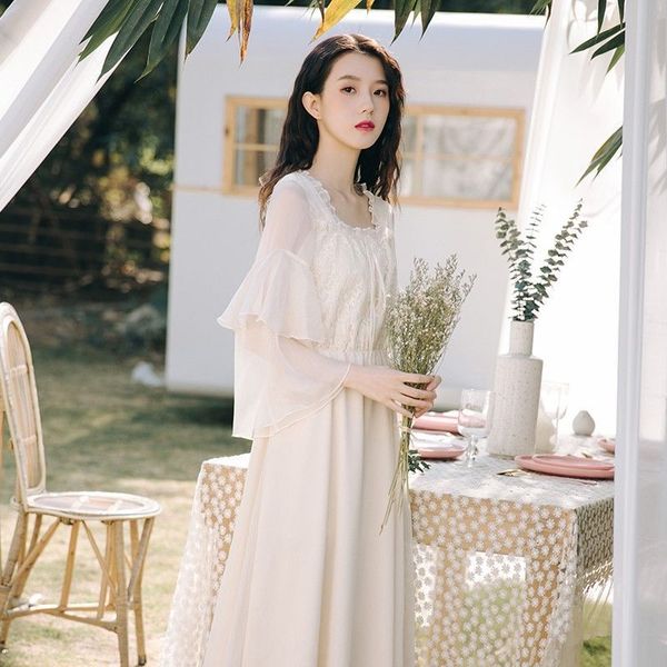 spring 2020 french first love fairy dress chic soft super fairy lace chiffon dress long skirt, Black;gray
spring 2020 french first love fairy dress chic soft super fairy lace chiffon dress long skirt, Black;gray