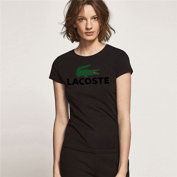 womens crew neck t shirt 100%cotton crop short-sleeved tshirt solid woman print crocodile shirt clothing camisetas mujer, White
womens crew neck t shirt 100%cotton crop short-sleeved tshirt solid woman print crocodile shirt clothing camisetas mujer, White