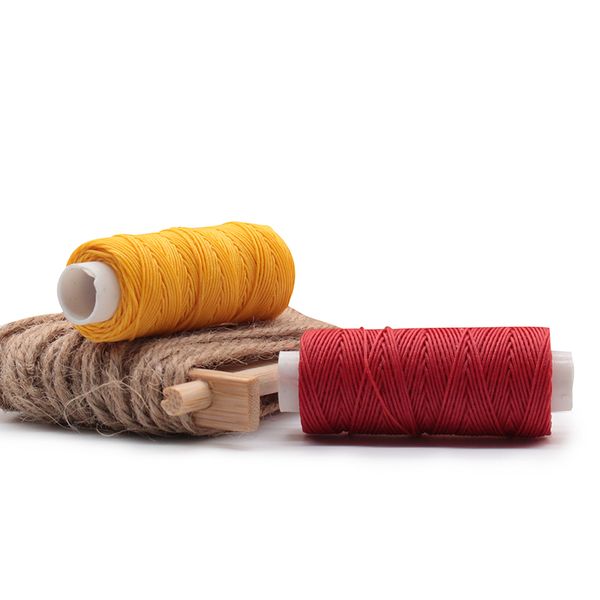 0.5mm diameter 11yards leather sewing waxed thread per spool stitching thread for leather craft diy/bookbinding/shoe repairing/leather proje
0.5mm diameter 11yards leather sewing waxed thread per spool stitching thread for leather craft diy/bookbinding/shoe repairing/leather proje