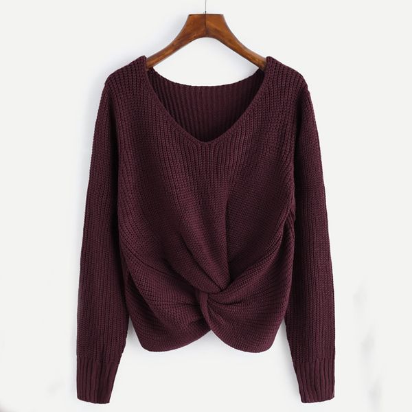casual women v neck sweater pullovers autumn winter women twisted jumper female knit sweaters j16t, White;black
casual women v neck sweater pullovers autumn winter women twisted jumper female knit sweaters j16t, White;black