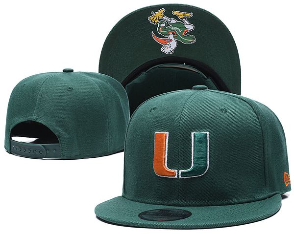 new caps miami hurricanes 2020 college football snapback hats cap green color team hats mix match order all caps in stock wholesale, Black;white
new caps miami hurricanes 2020 college football snapback hats cap green color team hats mix match order all caps in stock wholesale, Black;white
