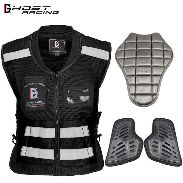ghost racing back chest protector motorcycle jcaket vest built-in protective gear motobike motocross riding off-road safety vest
ghost racing back chest protector motorcycle jcaket vest built-in protective gear motobike motocross riding off-road safety vest