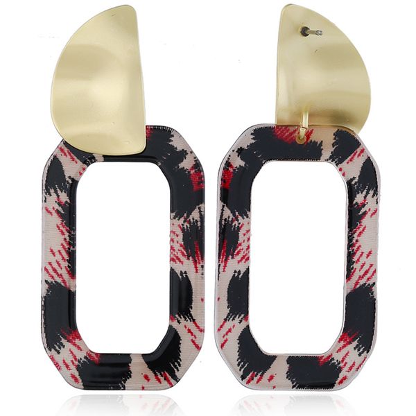 wholesale- euramerican earrings alloy acrylic plate square simple exaggerated female earrings, Golden
wholesale- euramerican earrings alloy acrylic plate square simple exaggerated female earrings, Golden
