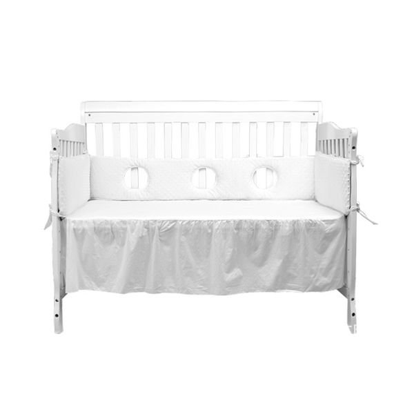 breathable baby crib bumper pad bedding toddler around cushion newborn safety protection pad cotton pure white btn015
breathable baby crib bumper pad bedding toddler around cushion newborn safety protection pad cotton pure white btn015
