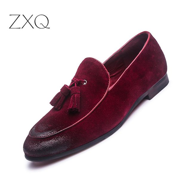new fashion suede leather loafers men's flats tassel retro slip-on breathable shoes comfortable loafers shoes men, Black
new fashion suede leather loafers men's flats tassel retro slip-on breathable shoes comfortable loafers shoes men, Black