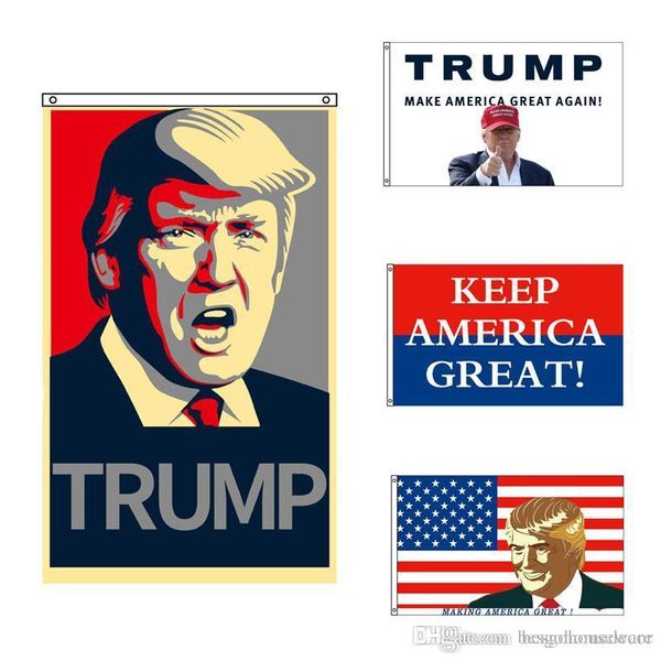 90 * 150см дональд трамп американских флагов полиэстер глава металл grommet 9 цветов флаг декоративных keep america great trump banner flag
90 * 150см дональд трамп американских флагов полиэстер глава металл grommet 9 цветов флаг декоративных keep america great trump banner flag
