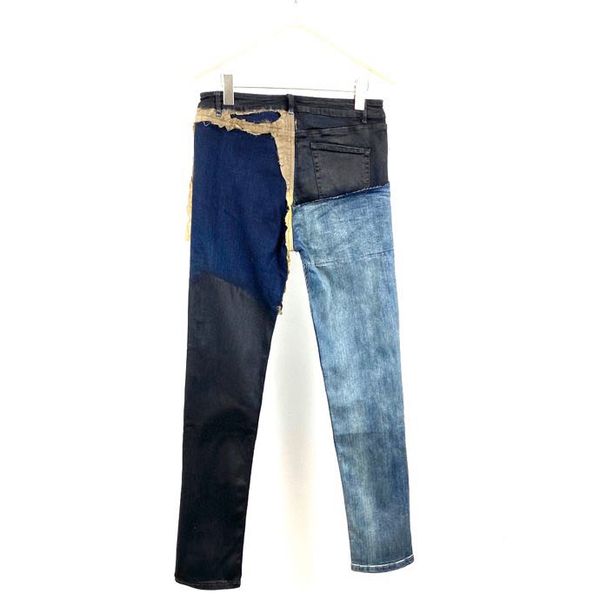 wb753 fashion men's jeans 2020 runway european design party style men's clothing, Blue
wb753 fashion men's jeans 2020 runway european design party style men's clothing, Blue