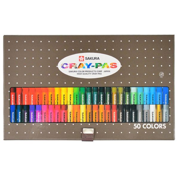 sakura 50 color gift box, oil painting bar, children painting, color crayon, hardcover pen vp-50n
sakura 50 color gift box, oil painting bar, children painting, color crayon, hardcover pen vp-50n