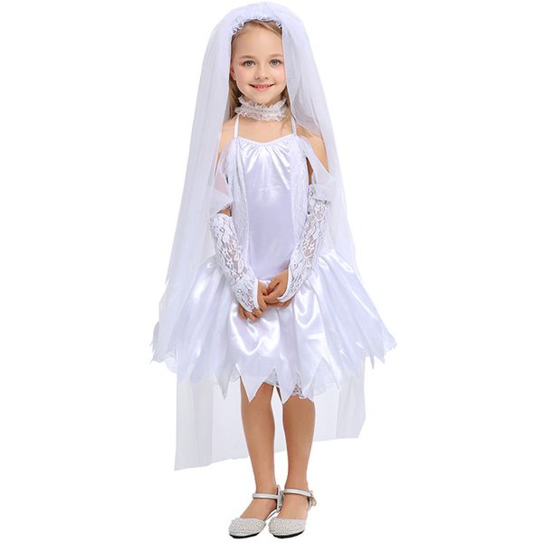 halloween girls clothing white dress zombie bride cosplay elegant prom dresses girls costume outfits for kids children clothing, Black;red
halloween girls clothing white dress zombie bride cosplay elegant prom dresses girls costume outfits for kids children clothing, Black;red