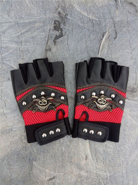 new long keeper skulls rivet pu leather fingerless gloves men women fashion hip hop women's gym gloves half finger men's gloves, Black
new long keeper skulls rivet pu leather fingerless gloves men women fashion hip hop women's gym gloves half finger men's gloves, Black