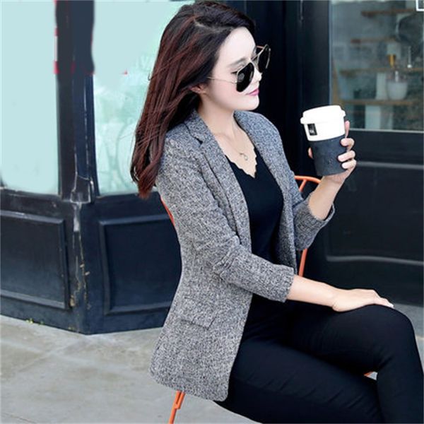 autumn new women slim fit coat fashion casual jacket one button small suit ladies blazers work wear(4 colors optional, White;black
autumn new women slim fit coat fashion casual jacket one button small suit ladies blazers work wear(4 colors optional, White;black
