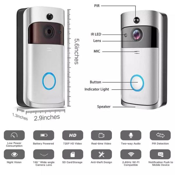 texosa doorbell smart ip wifi video intercom wi-fi door phone bell camera for apartments ir alarm wireless security camera car
texosa doorbell smart ip wifi video intercom wi-fi door phone bell camera for apartments ir alarm wireless security camera car