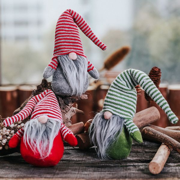 1 piece christmas striped pattern hat no face little doll toy ornaments nordic land god old man dolls
1 piece christmas striped pattern hat no face little doll toy ornaments nordic land god old man dolls