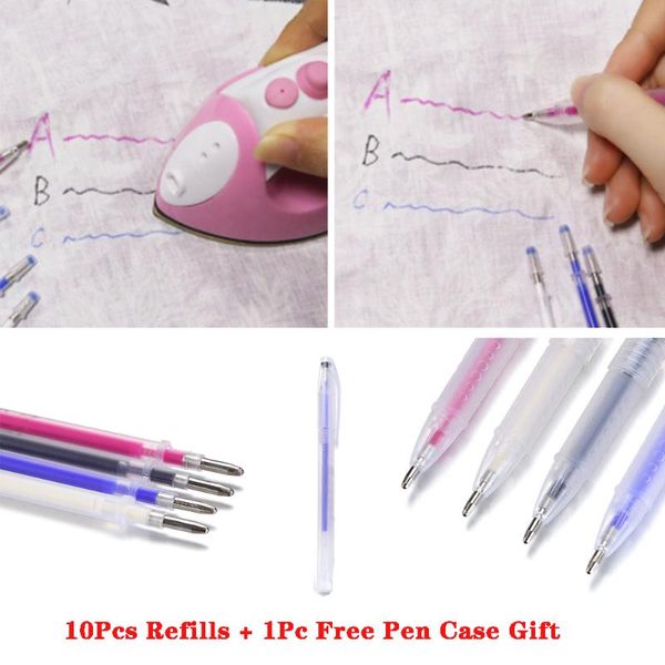 10шт высокой температуры исчезновение ткань маркер refills + 1pc free gift heat erase penfor изготовление ткани кожа pu швейных инструментов, Black
10шт высокой температуры исчезновение ткань маркер refills + 1pc free gift heat erase penfor изготовление ткани кожа pu швейных инструментов, Black