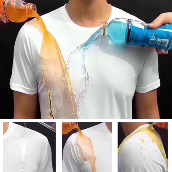 anti-dirty waterproof men t shirt creative hydrophobic stainproof breathable antifouling quick-drying shirt short-sleeved men, Gray;blue
anti-dirty waterproof men t shirt creative hydrophobic stainproof breathable antifouling quick-drying shirt short-sleeved men, Gray;blue