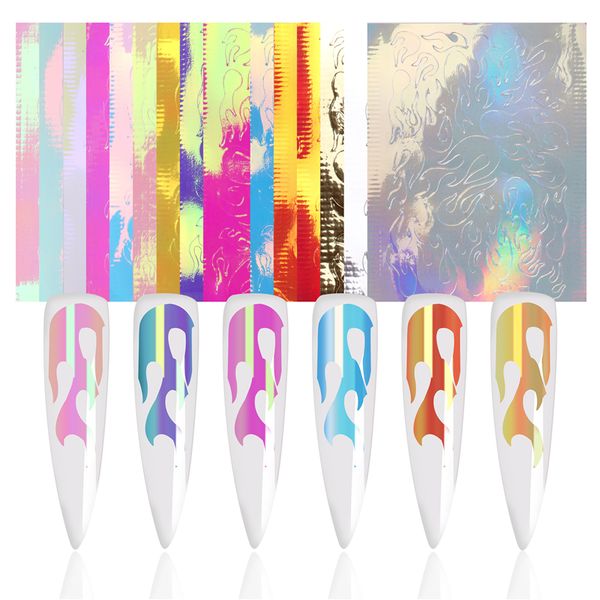 16pcs/lot fire nail holographic strip tape nail art stickers thin laser silver stripe sticker diy foil decal sticker, Black
16pcs/lot fire nail holographic strip tape nail art stickers thin laser silver stripe sticker diy foil decal sticker, Black