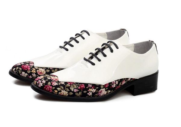 nice new design fashion men patent leather floral print casual shoes party street trend shoes cool man loafers dress, Black
nice new design fashion men patent leather floral print casual shoes party street trend shoes cool man loafers dress, Black