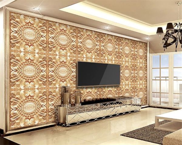 custom p wallpaper european three-dimensional relief pattern mural tv background wall hd digital printing wall paper
custom p wallpaper european three-dimensional relief pattern mural tv background wall hd digital printing wall paper