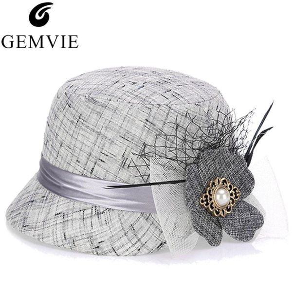 elegant ladies hats floral bowknots fedora for women summer hats breathable sunhats linen cotton hat chapeau sombreros, Blue;gray
elegant ladies hats floral bowknots fedora for women summer hats breathable sunhats linen cotton hat chapeau sombreros, Blue;gray