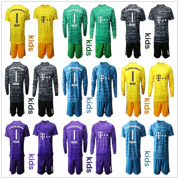 2019 2020 youth kids long sleeve neuer goalkeeper jersey kit soccer sets #1 manuel neuer #26 ulreich hoffmann football kits kid full uniform, Black
2019 2020 youth kids long sleeve neuer goalkeeper jersey kit soccer sets #1 manuel neuer #26 ulreich hoffmann football kits kid full uniform, Black