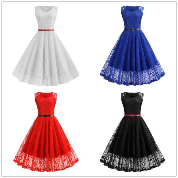 women retro vintage dress lace swing pin up party dresses elegant tunic vestidos casual sleeveless a line dress, Black;gray
women retro vintage dress lace swing pin up party dresses elegant tunic vestidos casual sleeveless a line dress, Black;gray