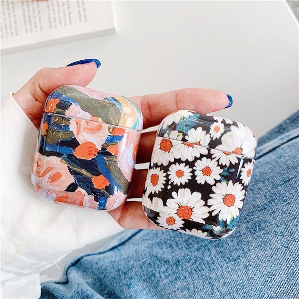 for airpods case oil paiting flower chrysanthemum hard plastic wireless bluetooth earphone cases for apple airpods 2 cover funda
for airpods case oil paiting flower chrysanthemum hard plastic wireless bluetooth earphone cases for apple airpods 2 cover funda