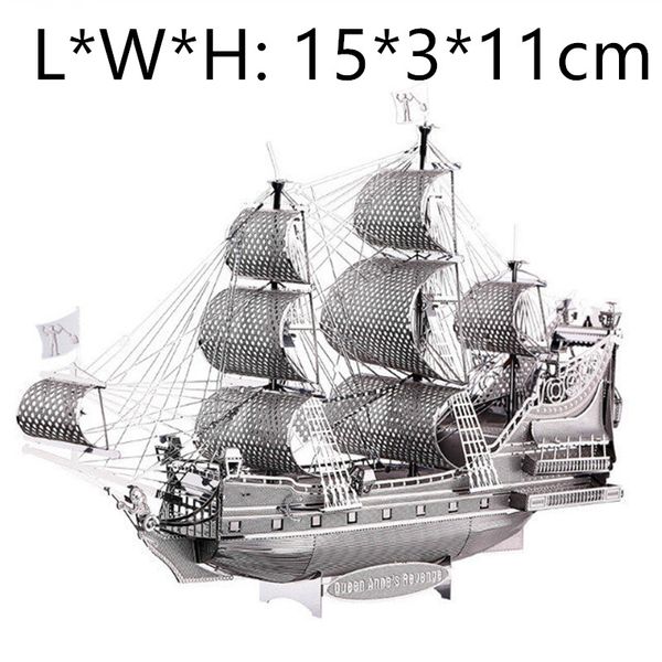 piececool 3d metal puzzles diy cool boy toy and gift the queen anne's revenge model difficul assembly
piececool 3d metal puzzles diy cool boy toy and gift the queen anne's revenge model difficul assembly