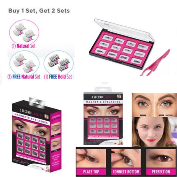 6 pairs false eyelashes with tweezer 3d natural eye lashes extension magnetic handmade individual eyelashes make up for beauty
6 pairs false eyelashes with tweezer 3d natural eye lashes extension magnetic handmade individual eyelashes make up for beauty