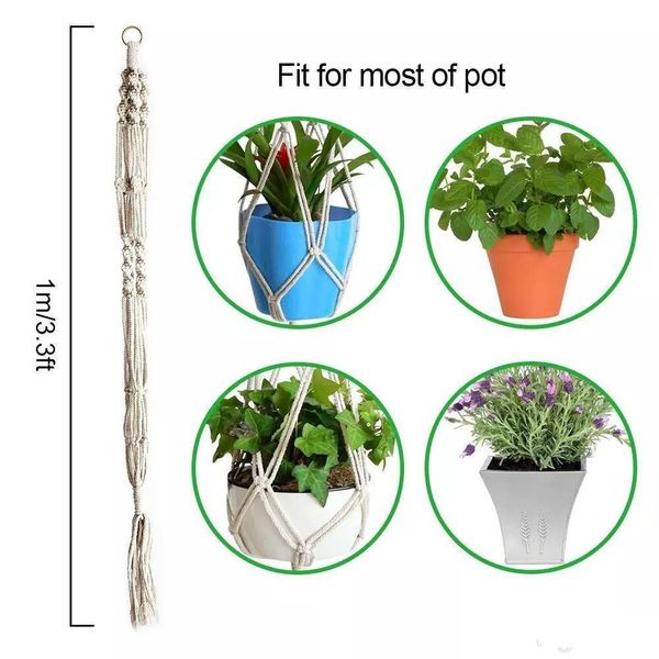 plant hanger hook flower pot handmade knitting natural fine cordage planter holder basket home garden balcony decoration
plant hanger hook flower pot handmade knitting natural fine cordage planter holder basket home garden balcony decoration