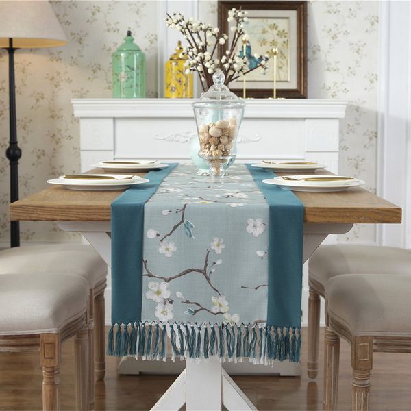 junwell polyester printing table runner with hand-made tassel tablecloth for dinner parties, summer bbq & outdoor picnics
junwell polyester printing table runner with hand-made tassel tablecloth for dinner parties, summer bbq & outdoor picnics
