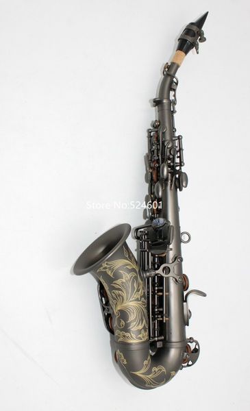 selling curved soprano saxophone b flat matt black plated musical instrument professional with case ing
selling curved soprano saxophone b flat matt black plated musical instrument professional with case ing