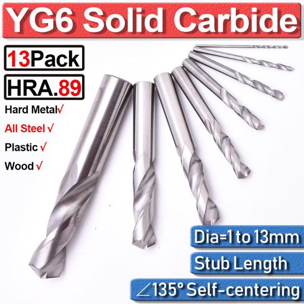 1-13mm steel drill bit set drill bit guide set precision ground twist stainless metalworking drilling carbide stub d40
1-13mm steel drill bit set drill bit guide set precision ground twist stainless metalworking drilling carbide stub d40