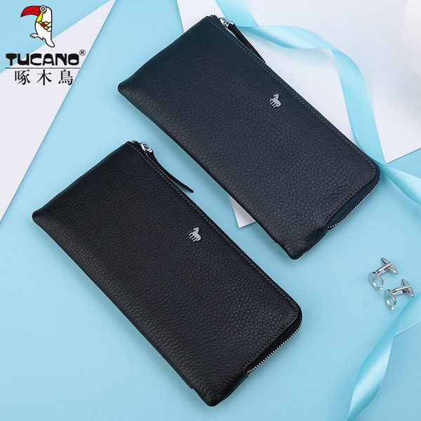 glitzy2019 woodpecker long a tide genuine leather hand take package zipper student wallet soft male land, Red;black
glitzy2019 woodpecker long a tide genuine leather hand take package zipper student wallet soft male land, Red;black