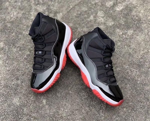 2020 authentic 11 bred og high black white -varsity red 45 basketball shoes 378037 -061 real carbon fiber outdoor sports sneakers 40 -47
2020 authentic 11 bred og high black white -varsity red 45 basketball shoes 378037 -061 real carbon fiber outdoor sports sneakers 40 -47