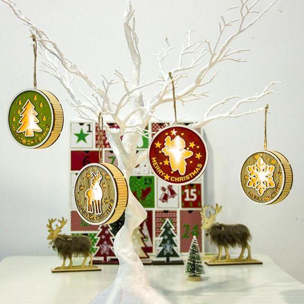 creative hollow-out christmas tree decoration list with wood painted christmas circular lantern hanging
creative hollow-out christmas tree decoration list with wood painted christmas circular lantern hanging