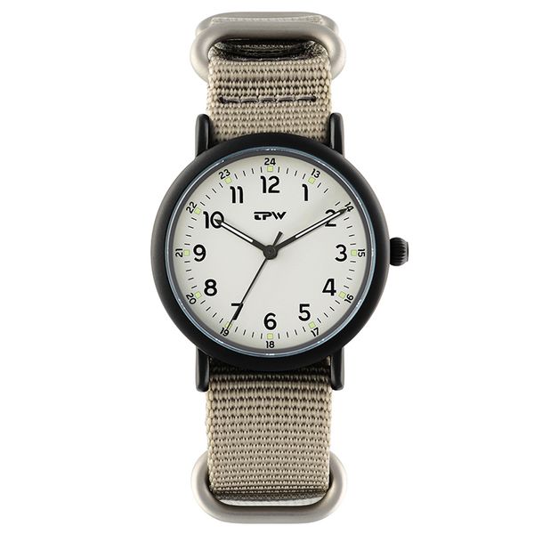 analog quartz luminous watch nylon strap wristswatch for men sport style casual watches japan movement, Slivery;brown
analog quartz luminous watch nylon strap wristswatch for men sport style casual watches japan movement, Slivery;brown