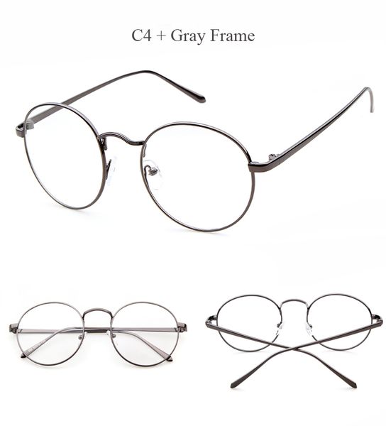 wholesale- korean round glasses frame clear lens women men retro gold eyeglass optic frame eyewear vintage spectacles, Silver
wholesale- korean round glasses frame clear lens women men retro gold eyeglass optic frame eyewear vintage spectacles, Silver