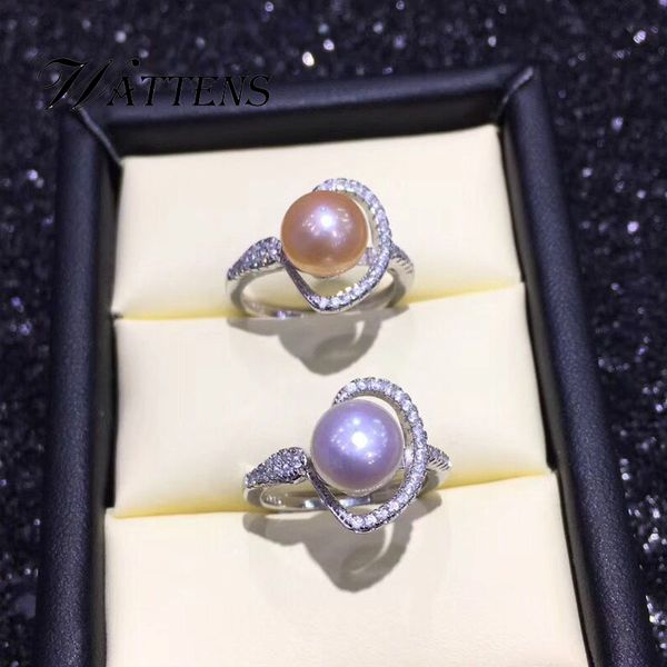 925 sterling silver ring natural freshwater pearl ring for women elegant zircon pearl jewelry party wedding birthday gift, Golden;silver
925 sterling silver ring natural freshwater pearl ring for women elegant zircon pearl jewelry party wedding birthday gift, Golden;silver