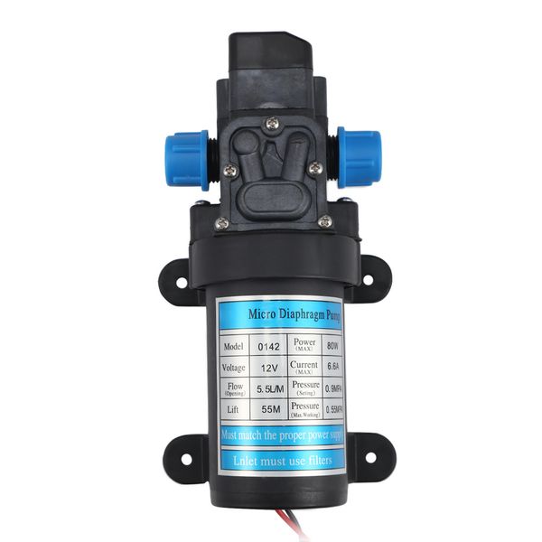 

12v / 24v micro electric pressure switch type diaphragm self priming water pump