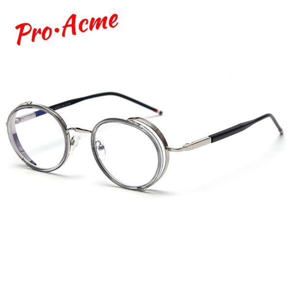pro acme anti blue light blocking glasses for men women round retro metal frame computer gaming glasses optical frame pc1665, White;black
pro acme anti blue light blocking glasses for men women round retro metal frame computer gaming glasses optical frame pc1665, White;black