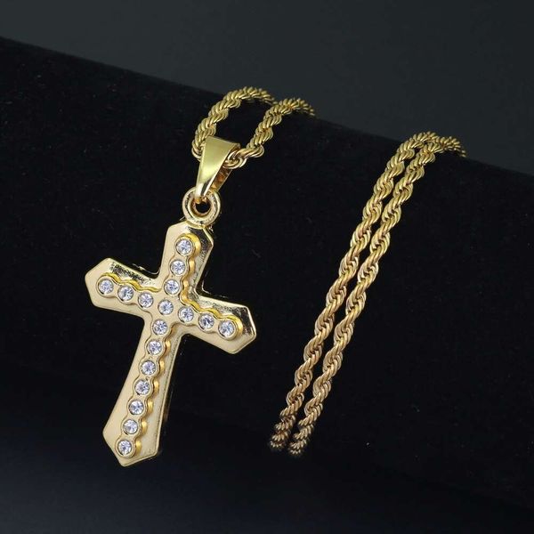 hip hop cross diamonds pendant necklaces for men women christianity alloy luxury necklace stainless steel cuban chains religion jewelry, Silver
hip hop cross diamonds pendant necklaces for men women christianity alloy luxury necklace stainless steel cuban chains religion jewelry, Silver