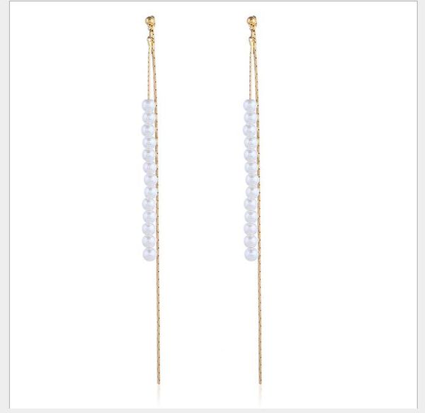 earrings korean personality fashion long tassels earrings, Golden;silver
earrings korean personality fashion long tassels earrings, Golden;silver